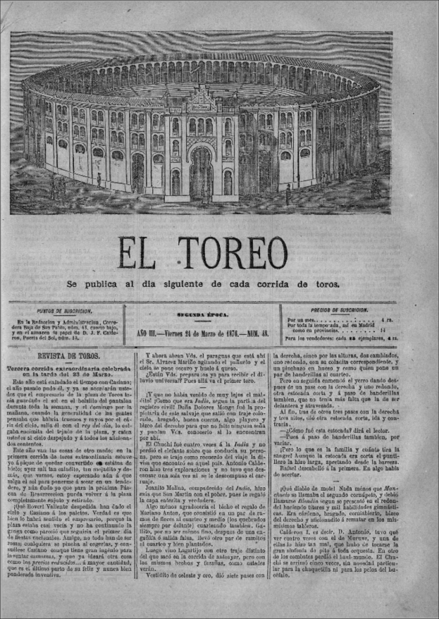 Schwarz-weiß-Illustration eines alten Konzerthauses mit Sitzreihen in einem großen Auditorium, gedruckt auf altem Zeitungsdruck.