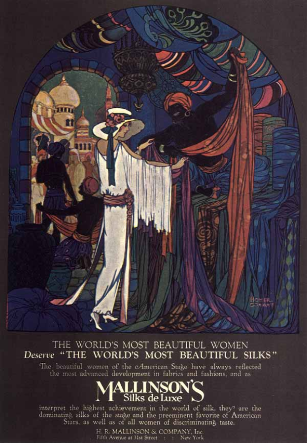 Eine Frau in einem weißen Kleid ist von Menschen und einem Gebäude im Hintergrund umgeben, wobei der Text "Die Schönsten Frauen der Welt" deutlich sichtbar ist.